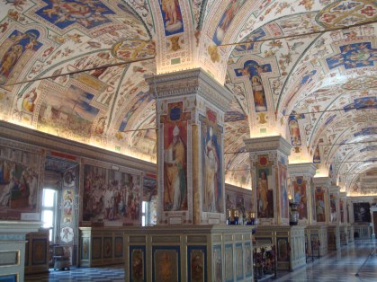 Vatican Museum corridor